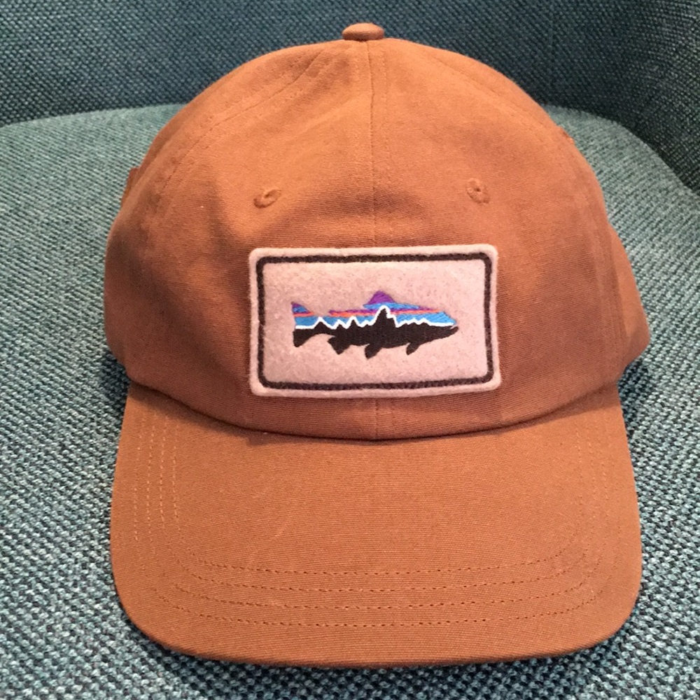 Brown Patagonia hat